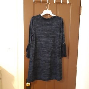 Navy Blue & light blue Sweater dress